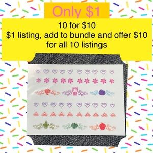 Disney Princess Glitter Tattoos